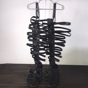 Black Torrid Gladiator Sandal